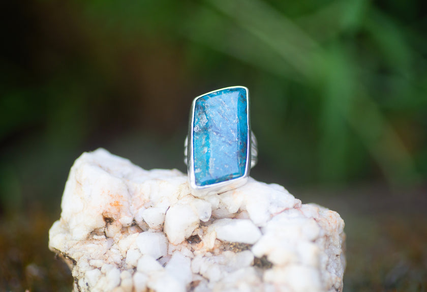 Ithaca Peak Turquoise Ring, Size 7.75