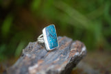 Ithaca Peak Turquoise Ring, Size 7.75