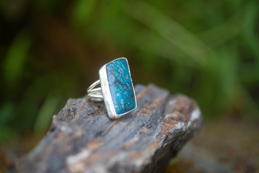 Ithaca Peak Turquoise Ring, Size 7.75