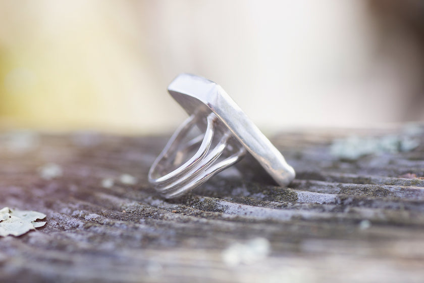 Ithaca Peak Turquoise Ring, Size 7.75