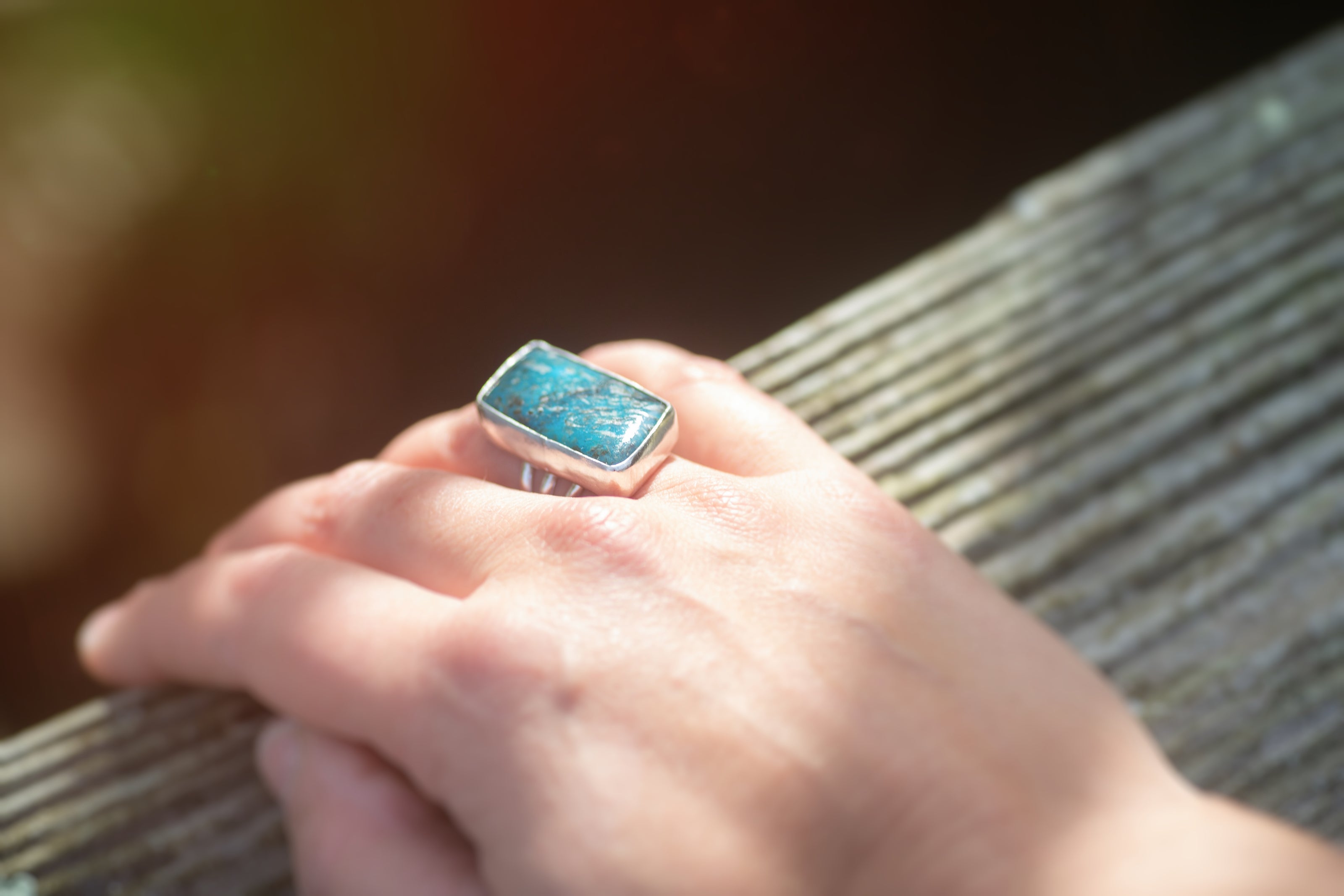 Ithaca Peak Turquoise Ring, Size 7.75