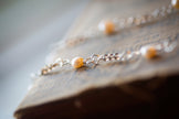 Bristlecone Pine Scenic Agate Beaded Necklace