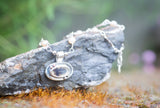 Bristlecone Pine Scenic Agate Beaded Necklace