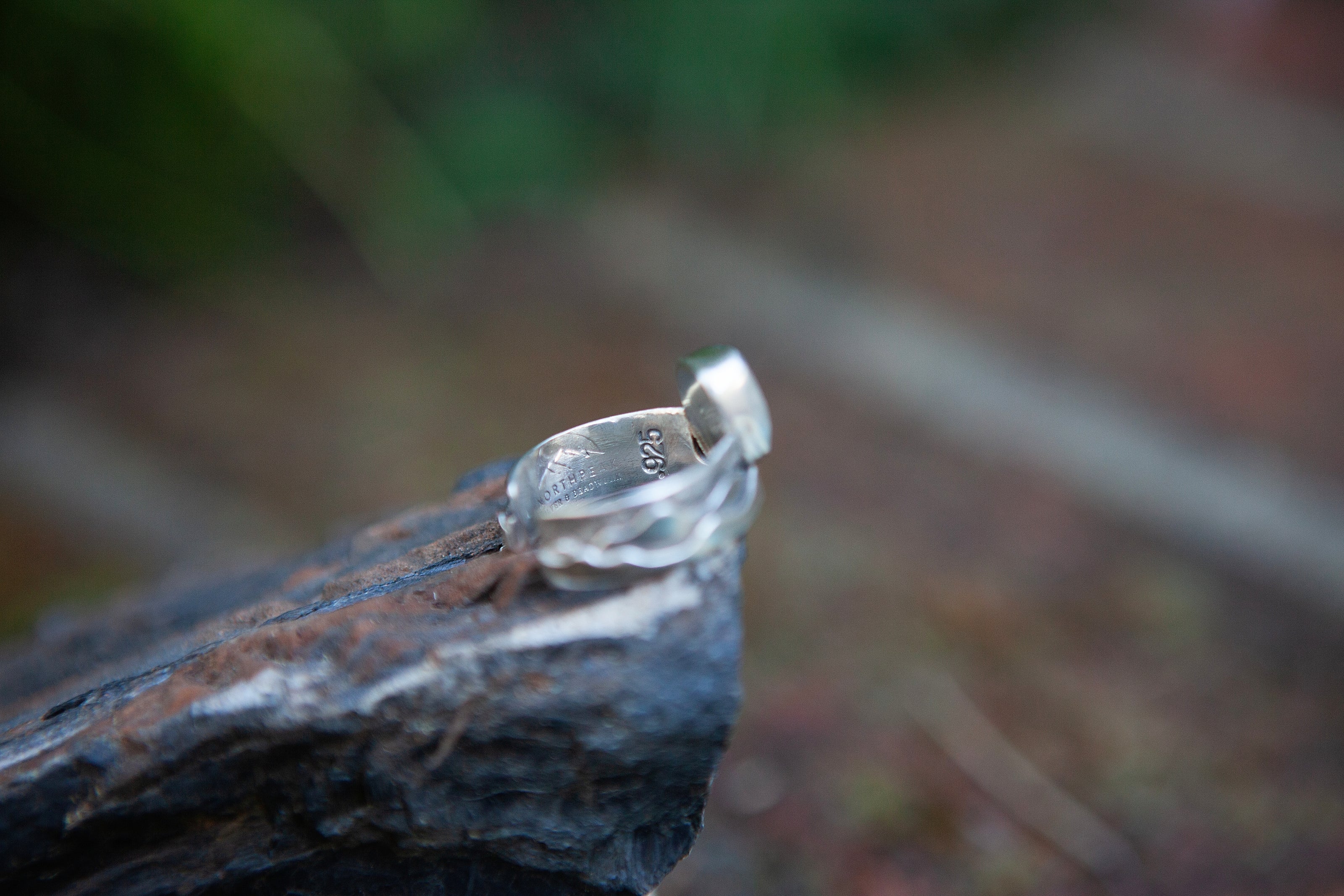 Mountains to the Sea, Sonoran Mountain Turquoise Finger Cuff