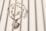 Growing Love Necklace with Dendritic Agate and Peridot