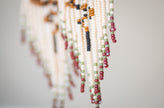 Rattlesnake Beaded Fringe Earrings
