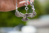 Hawk Choker/Necklace in Sterling Silver