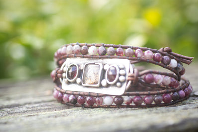 Still I Rise Sterling Silver Triple Wrap Adjustable Bracelet