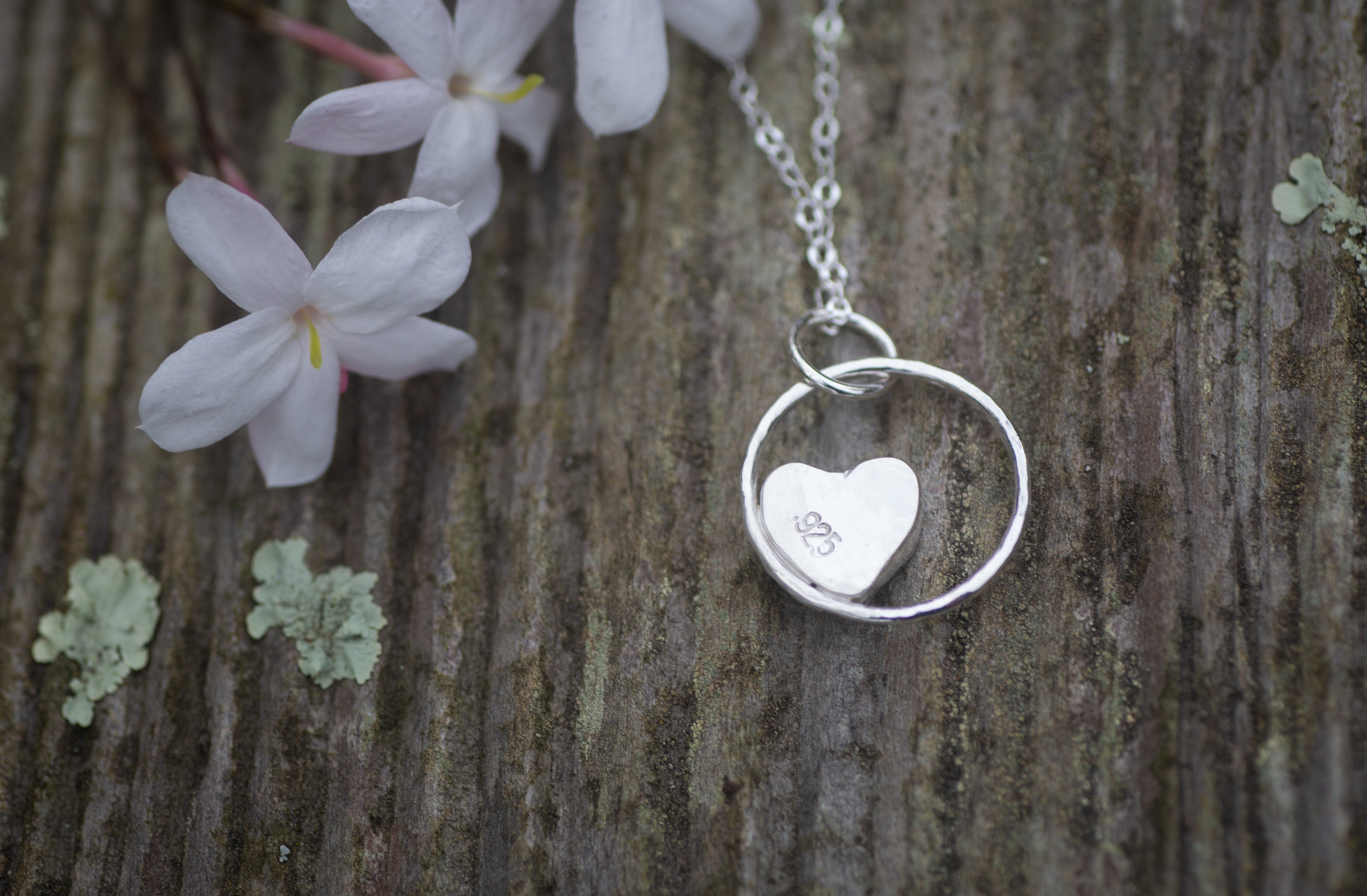 Labradorite Heart Necklace