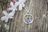 Labradorite Heart Necklace