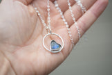 Labradorite Heart Necklace