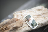 The Ocean in a Drop, Sterling and Jasper Necklace