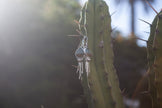 Desert Fringe Earrings with Polychrome Jasper