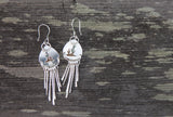 Desert Fringe Earrings with Polychrome Jasper